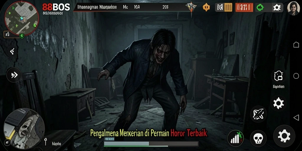 Gameplay menegangkan dan menakutkan di 88BOS.