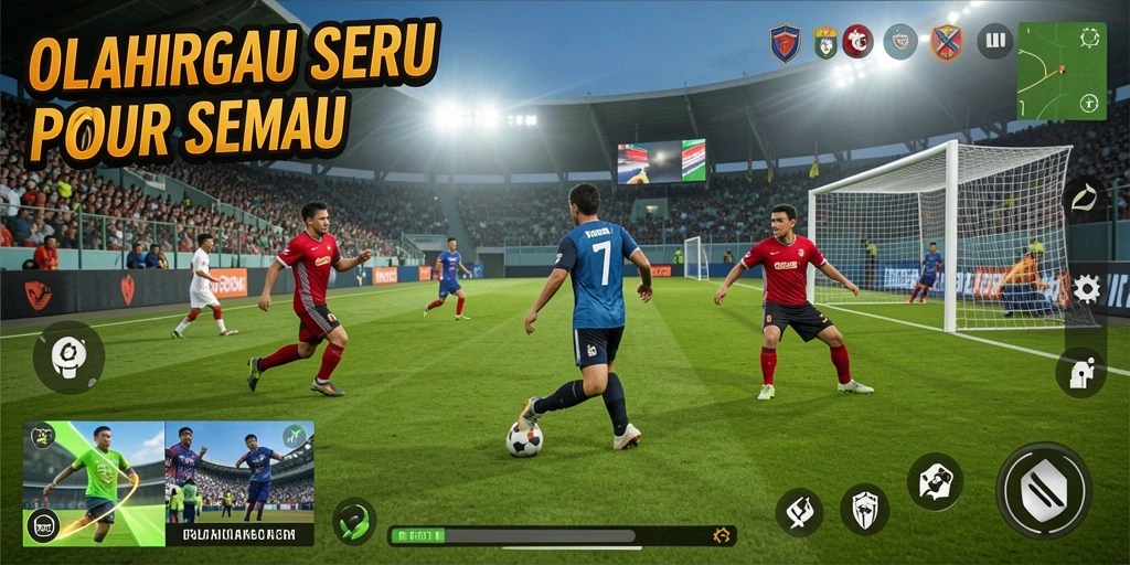 Gameplay seru dari API36 dengan aksi olahraga yang mendebarkan.
