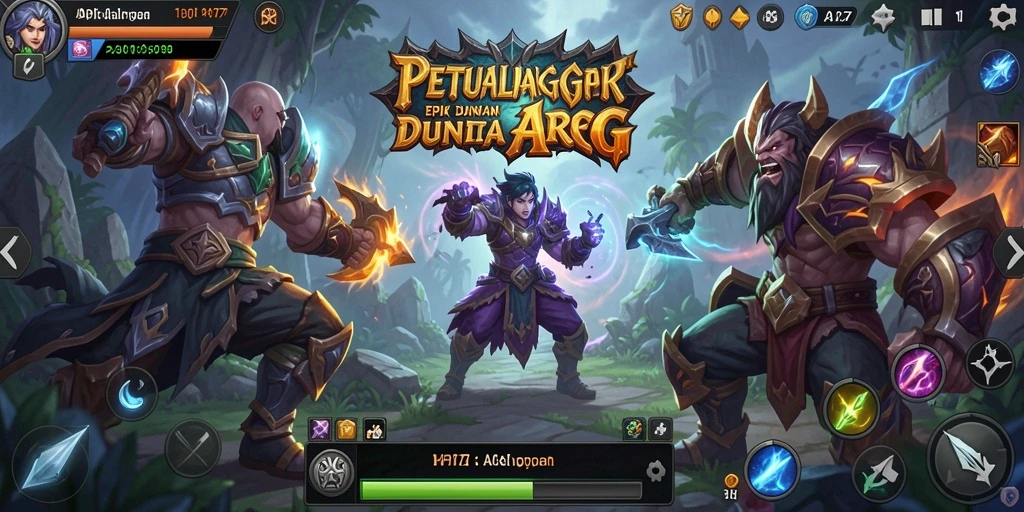 Tampilan gameplay menegangkan dan grafis yang mengagumkan.