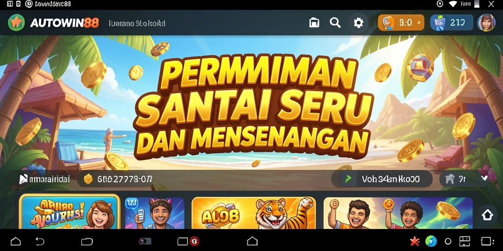 Tangkapan layar AUTOWIN88 dengan gameplay yang mengasyikkan.