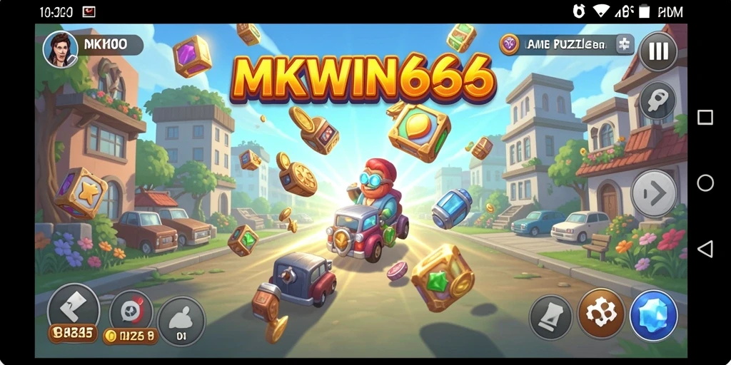 Tampilan gameplay <strong>MKWIN666</strong> dalam menyelesaikan teka-teki yang mengasah otak.