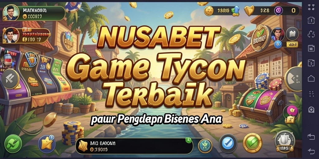 Tampilan gameplay NUSABET yang menarik dan penuh tantangan.