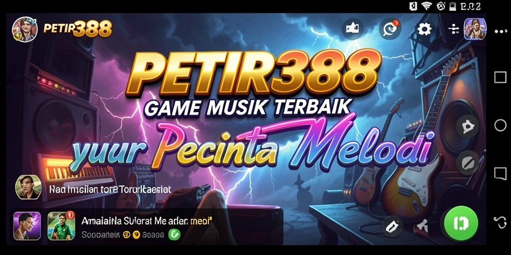 Tangkapan layar utama dari gameplay PETIR388 menampilkan aksi penuh energi dan kesenangan.